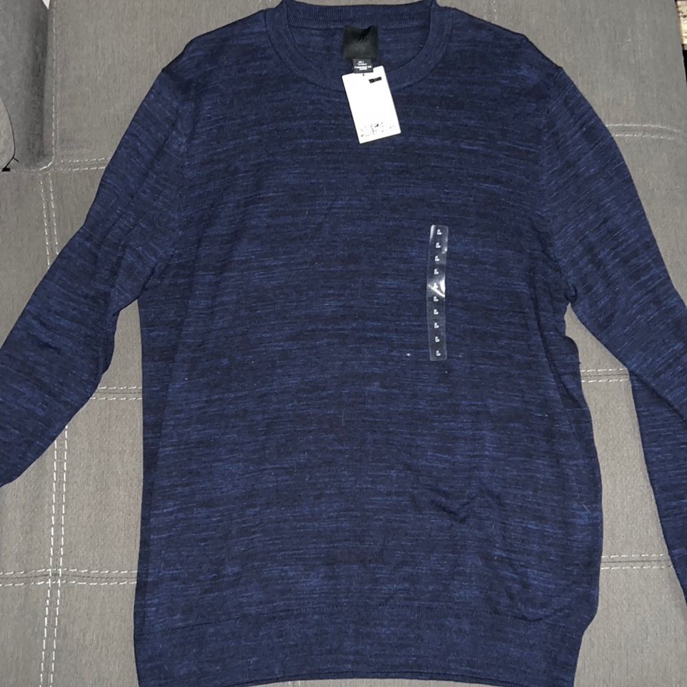 Blue long sleeve H&M shirt. Size large